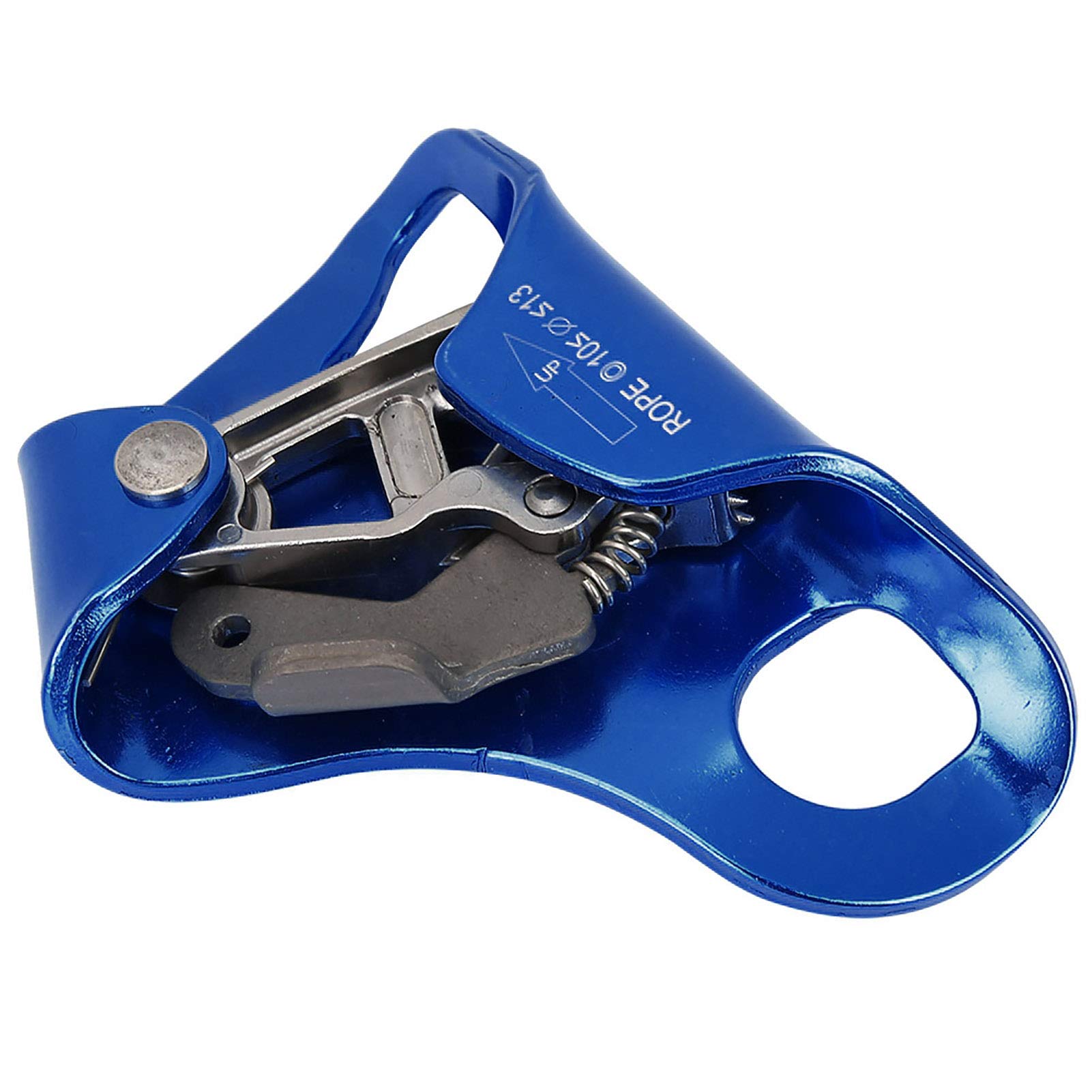 Ascendeur de Poitrine d'alpinisme Robuste en Plein Air, élévateur d'escalade, Serre-câble en Acier Inoxydable, adapté à Une Corde de 8 à 13 Mm, pour l'escalade et Les