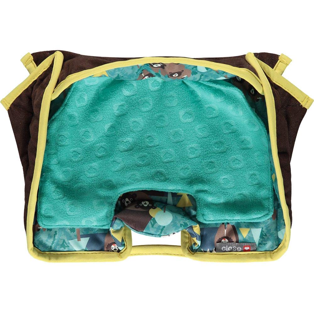 Close Pop-in - Protector de asiento impermeable multiusos para coche, cochecito o silla alta, fácil de limpiar con estampado Bear