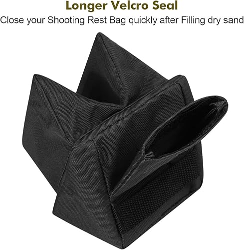 Miniatura 9 de Gogoku 2-Set Shooting Rest Bags Front and Rear Bag Combo with Durable Construction and Water Resistance for Outdoor, Range, Shooting and Hunting