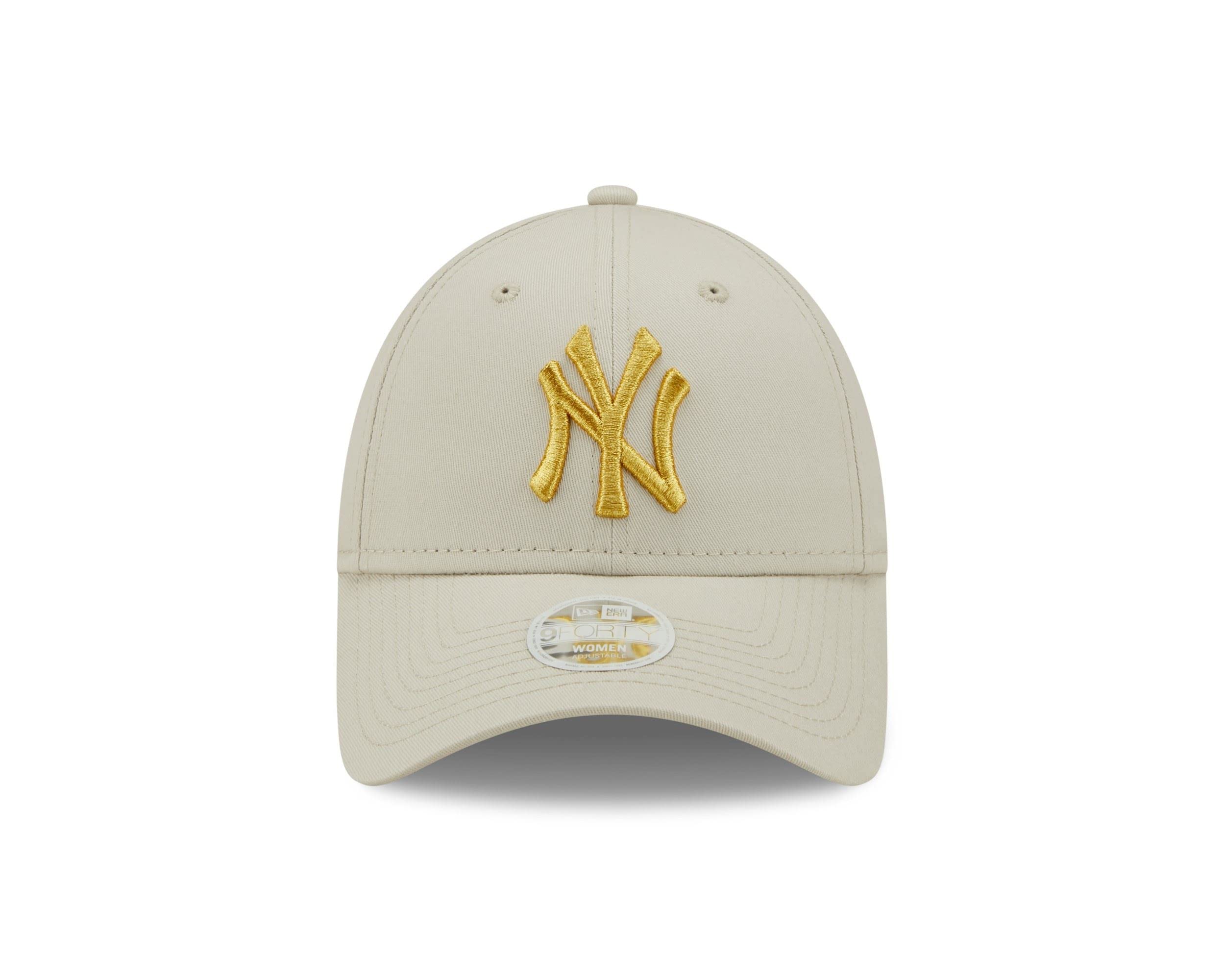 New Era York Yankees Metallic Logo Stone 9Forty Adjustable Women cap - One-Size