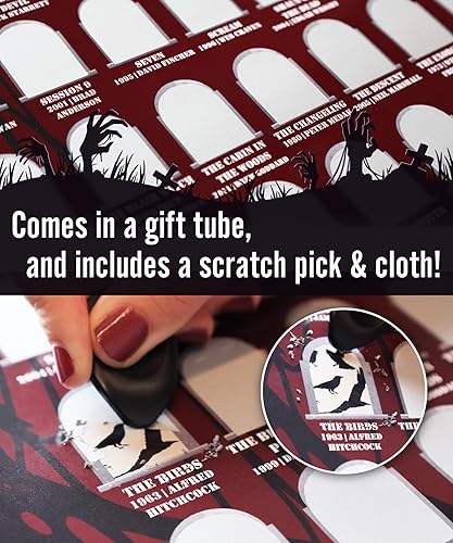 Miniatura 24 de Póster de 100 cosas que hacer con la familia para rascar, pósteres artísticos de pared, decoración de pared de cocina, arte para rascar, póster