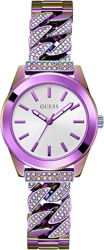 Miniatura 10 de GUESS Reloj para mujer de 1.260 in Tono Dorado/Tono Dorado/Champán,Iridiscente/Iridiscente/Plata,Tono Plateado/Tono Plateado/Plata,Tono oro