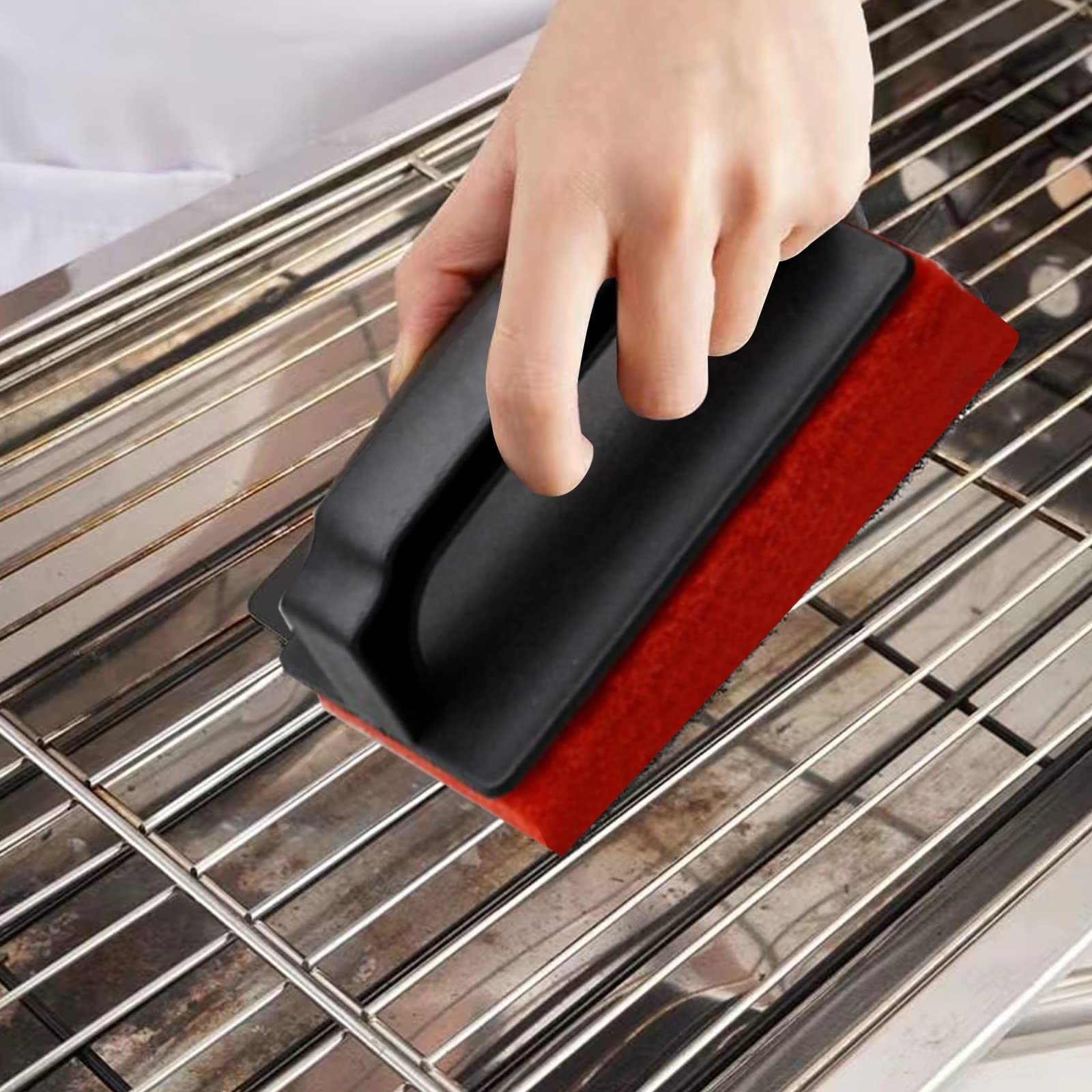 Griddle Cleaning Kit 20 Scouring Pads, 3 Grill Bricks, 1 Indoor Grill