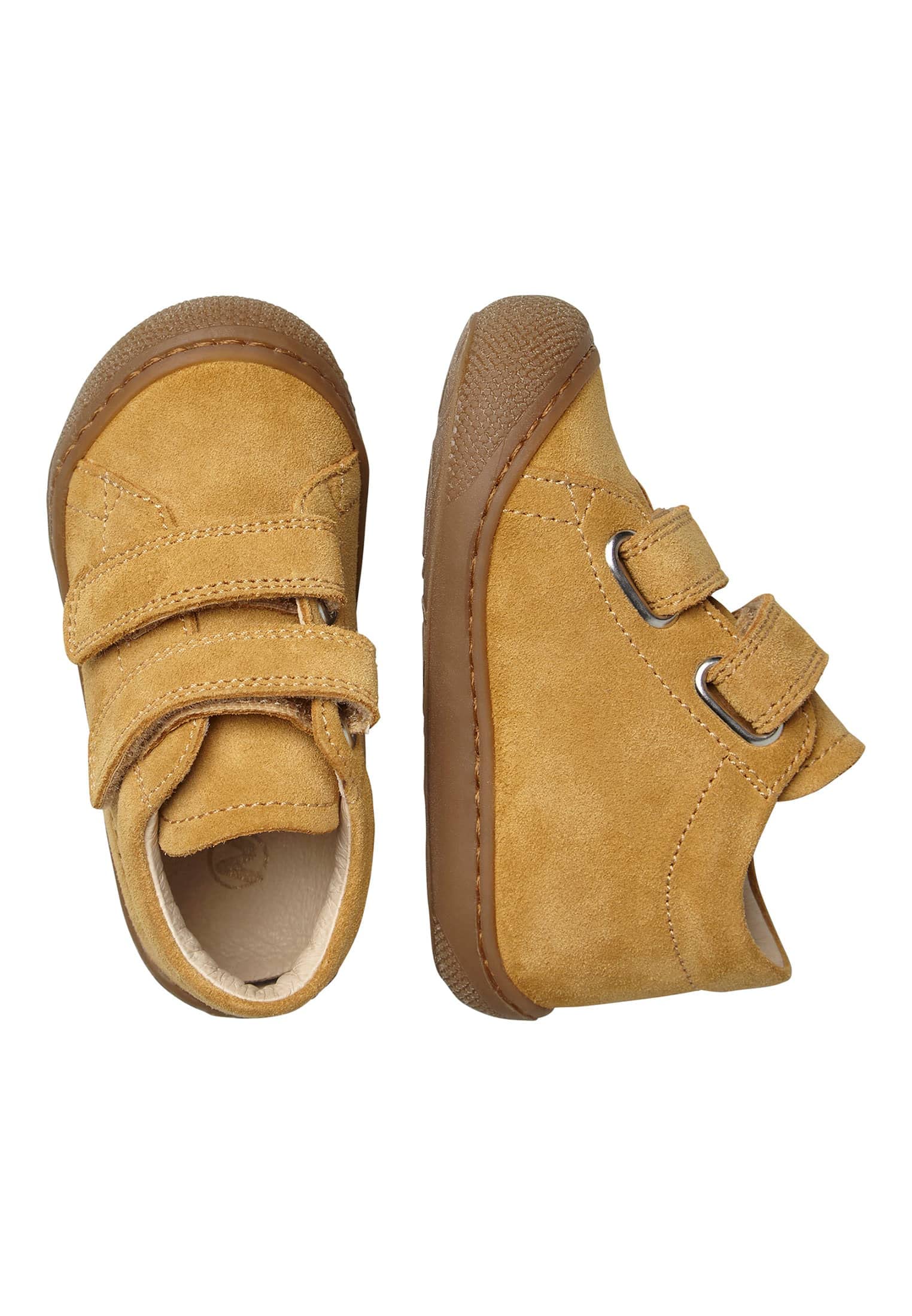 Naturino Cocoon VL-Zapatos Primeros Pasos de Ante Calabaza 20