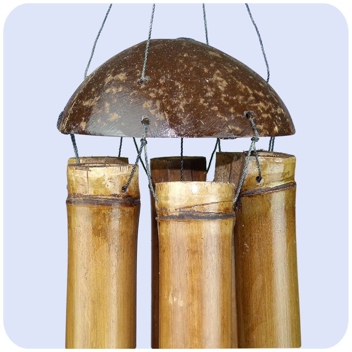 Windspiel Klangspiel Bambus Deko Mobile Klangrhren Klang-Spiel Entspannung  Garten Trglocke Feng Shui 60 cm : Amazon.de: Garten