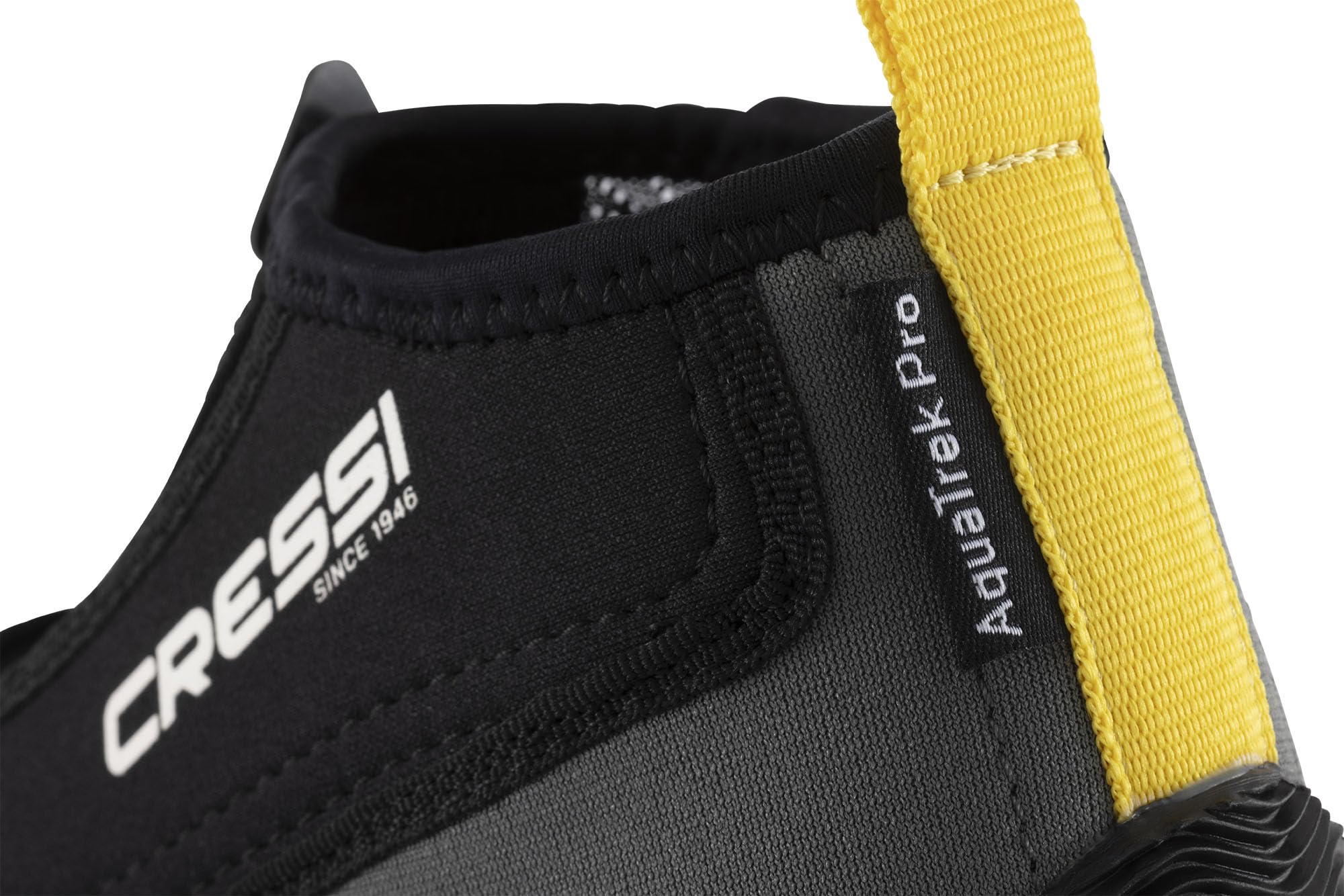 CRESSI Aquatrek Boots - Calzado Acuático Cómodo Diseñado para Entornos Marinos, Negro, Unisex