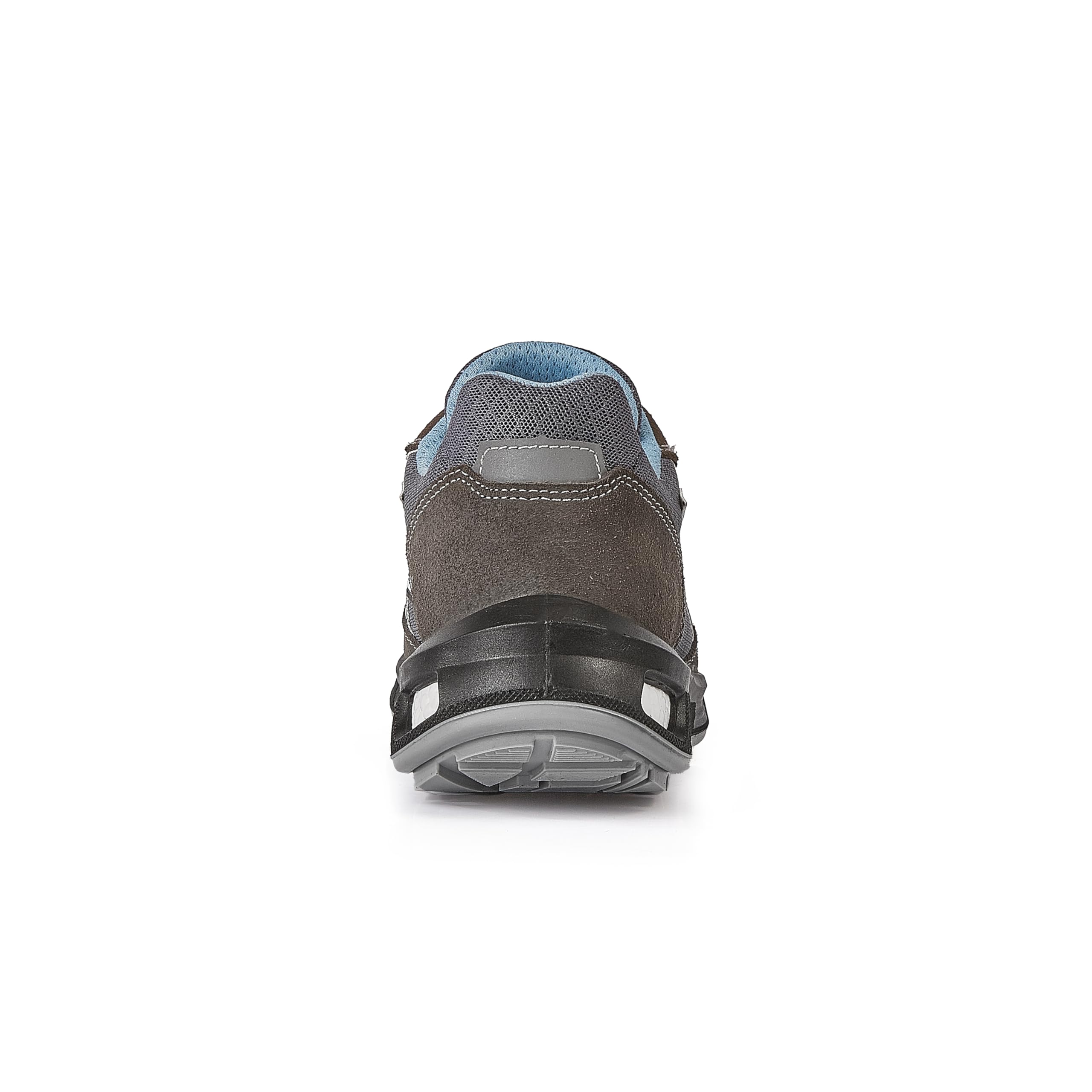 U-Power Red Lion Lolly, zapatos de seguridad unisex, ligeros, flexibles, de cuero antipinchazos, con inserto Infinergy, con puntera de aluminio - Grey & Blue 36