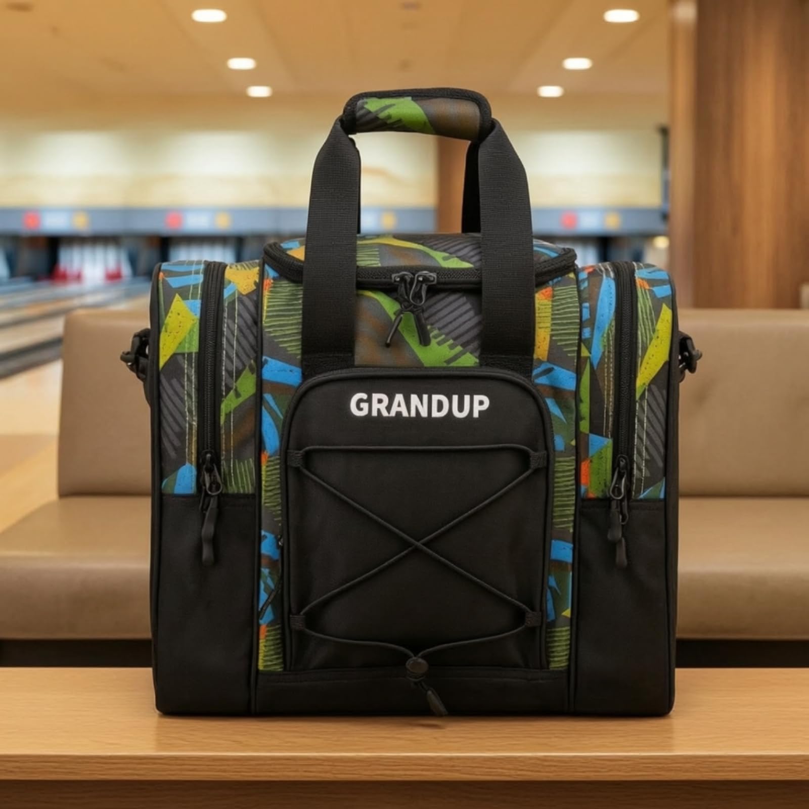 Qianly Bolsa Bowling Resisn Bolsa Bola portiva con Bolsillos Larales Ligera tín Bola portiva para Competiciones