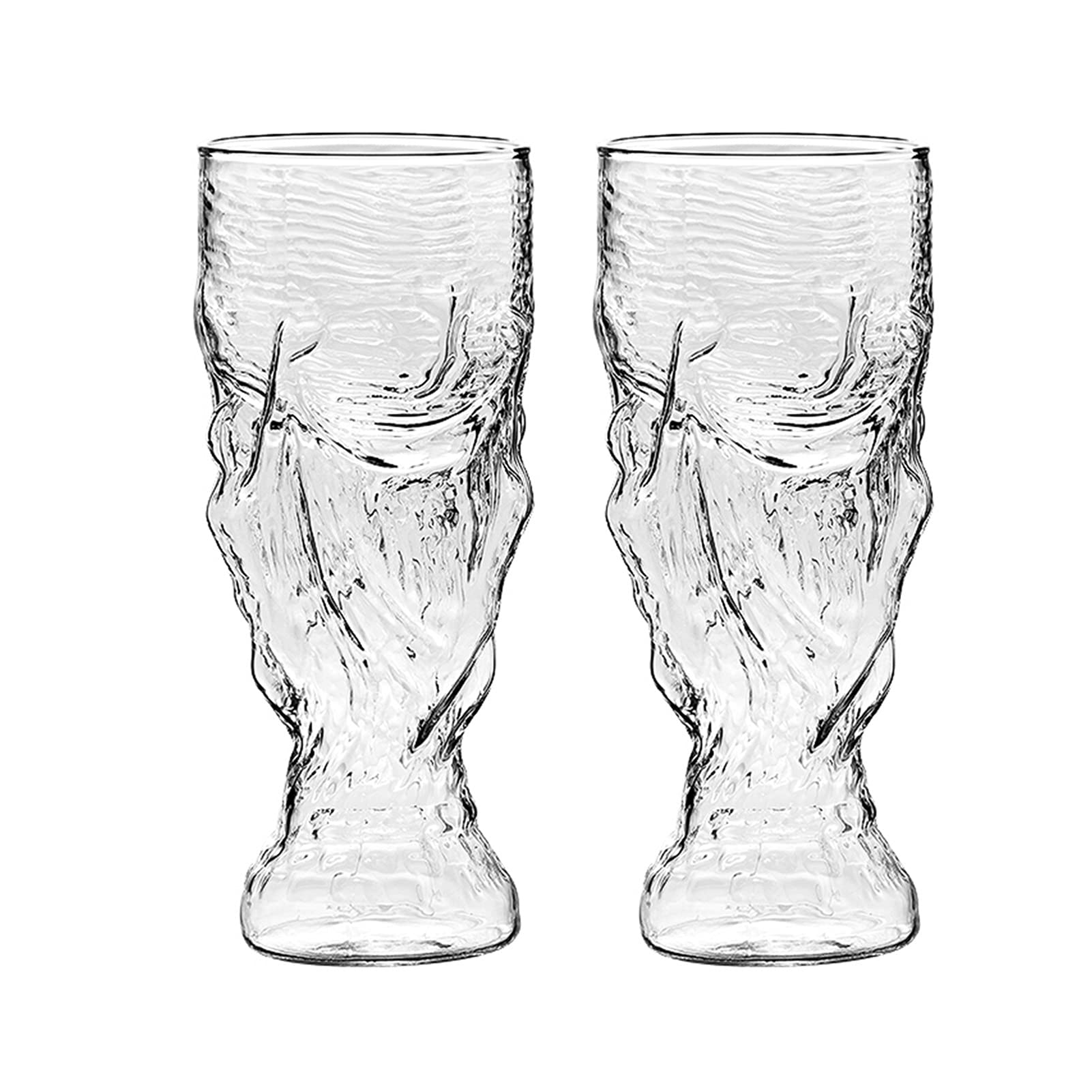 Taza de cerveza， Vasos de cerveza grandes y pesados, jarras de vidrio de 12 onzas, juego de vasos y jarras de cerveza clásicas, ideales for familias, jarras de cerveza