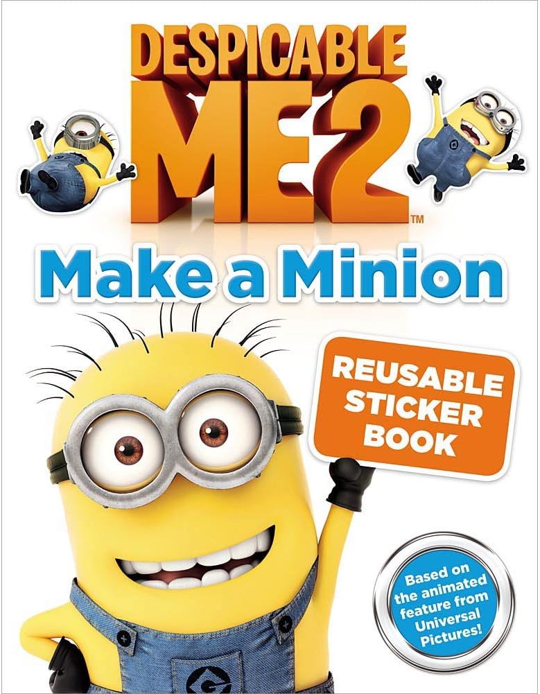 Despicable Me 2: Make a Minion Reusable Sticker Book