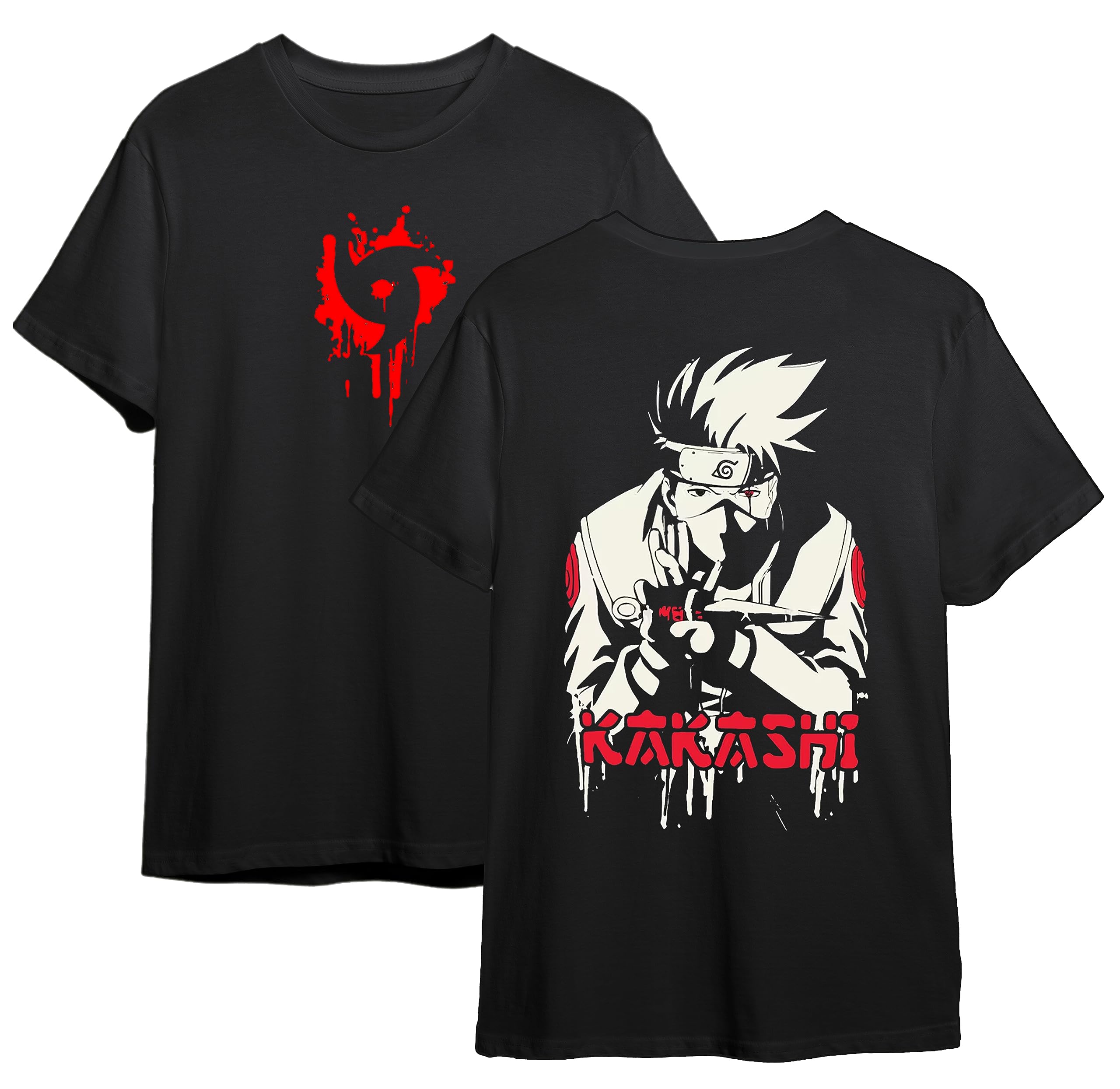GenericKakashi Anime T-Shirt | Itachi Uchiha Tshirt | Manga Shirt | Unisex Japanese T-Shirt | Anime Fan Gift for Anime Lover | Kakashi Graphic Tshirt