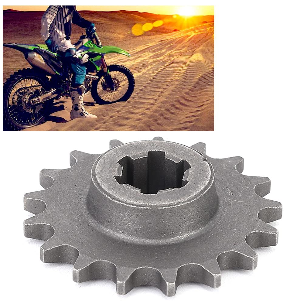 Piñón de Caja de Cambios, Repuesto de Metal de Calidad para Mini Motocicleta ATV Quad Dirt Pocket de 47, 2 Tiempos, con Fácil Instalación, Resistente a la Corrosión (17 Dientes)