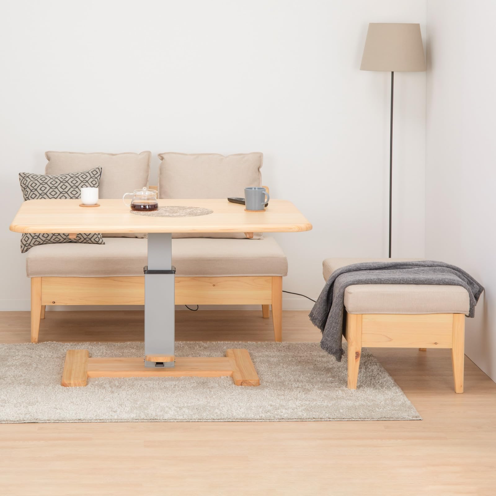 Amazon｜tac INTERIOR ダイニングテーブルセット4人用 3人用 国産 