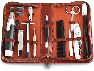 Men's Republic 12-Pieces Grooming Kit in Zipper Bag