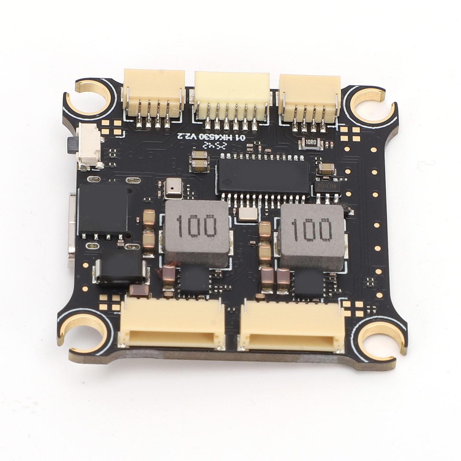 POENVFPO Kontroler Lotu, Główny Kontroler STM32F405RET6, Czujnik Prądu Barometru IMU ICM42688, Podwójny BEC OSD, Programowalne Efekty LED, Rejestrator Danych Lotu CVR 16M, do Wyścigów