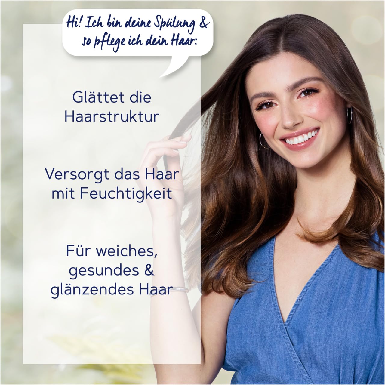 Schauma Schwarzkopf Moisturising Conditioner Moisture & Shine (2 x 250 ml), Hair Conditioner Makes Hair Shine - Image 2