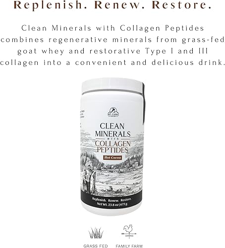 Miniatura 9 de Mt. Capra Proteína de vainilla de suero de cabra + minerales limpios de cacao caliente con colágeno