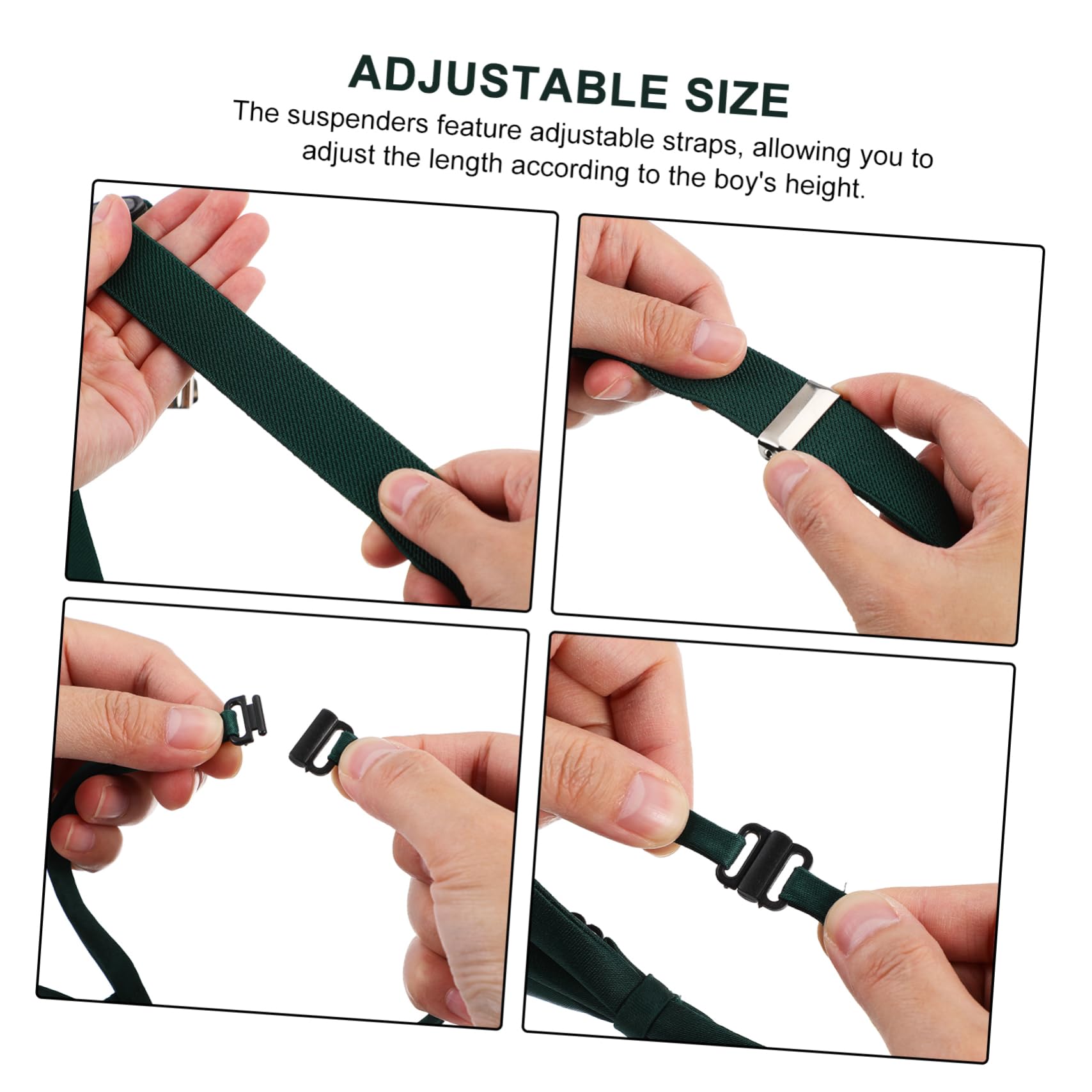 FOMIYES Baby Boy Bow Tie Set 1 Set Bow Tie Suspenders Dress Suspenders for Boys Elastic Adjustable Fashion Versatile