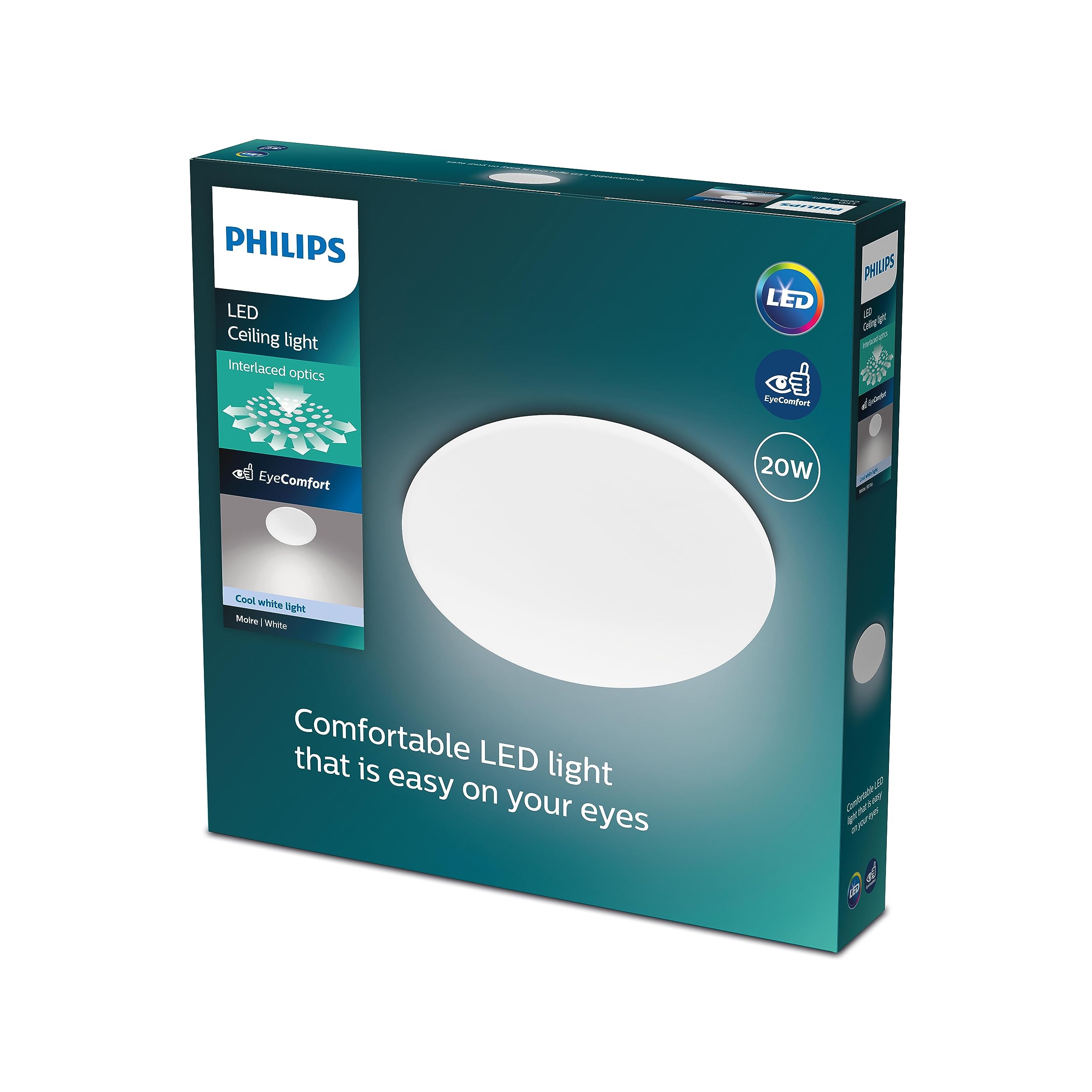 Plafoniera A LED, Plafoniera Moderna Da 32 W, Lampada Da Soffitto Rotonda A Luce Bianca Fredda Per Corridoio Della Cucina Della Camera Da Letto 90107887