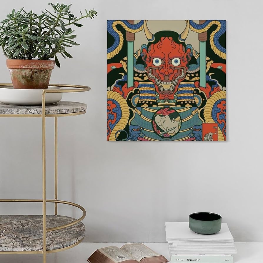 鬼が島　絵画　芸術　飾り　インテリア 71gzN2jzXaL._UF894,1000_QL80_.jpg