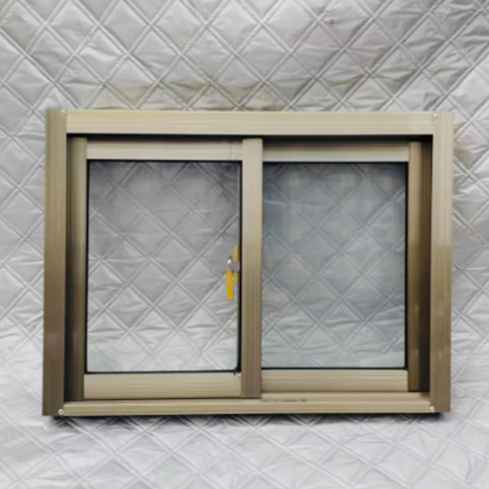 Ventanas Abatibles de Recambio for Viviendas, Ventanas de Aluminio Resistentes Al Viento y A La Lluvia, Herméticas y Silenciosas, Fáciles de Instalar(80x80cm/32x32in)