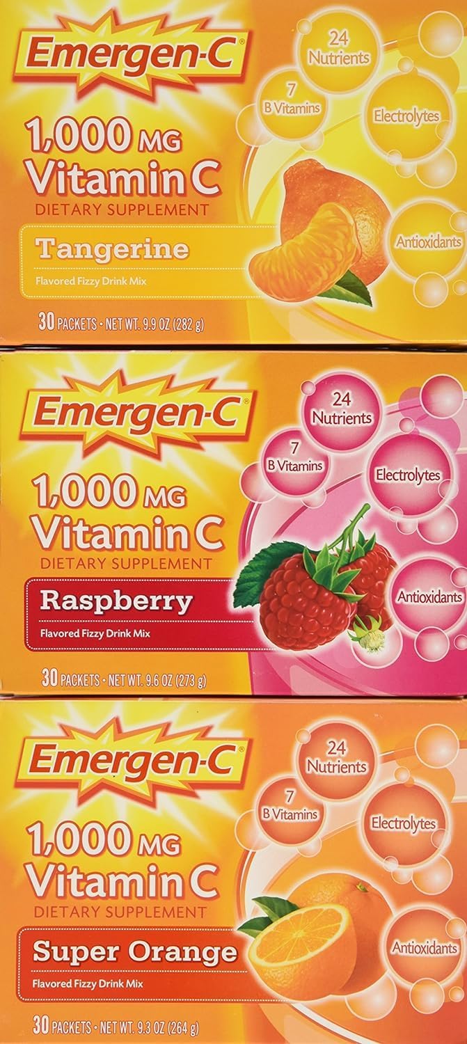 EmergenC 1,000 mg Vitamin C Dietary Supplement Drink Mix