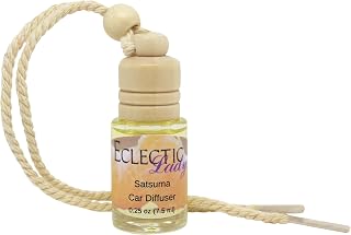 Satsuma Scented Car Diffuser By Eclectic Lady, 7.5 ml, Air Freshener, Aromatherapy Diffuser, Premium Grade Fragrance Oil