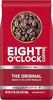 Eight Whole Bean Coffee: Medium Roast, Balanced