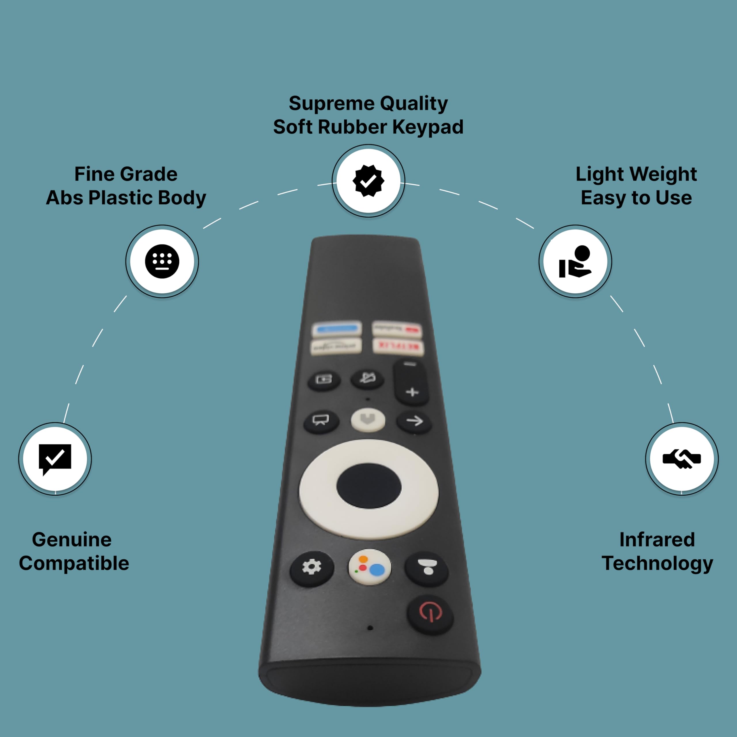 Buy ZIEVA Compatible for Skyworth Smart Tv Remote – with Voice