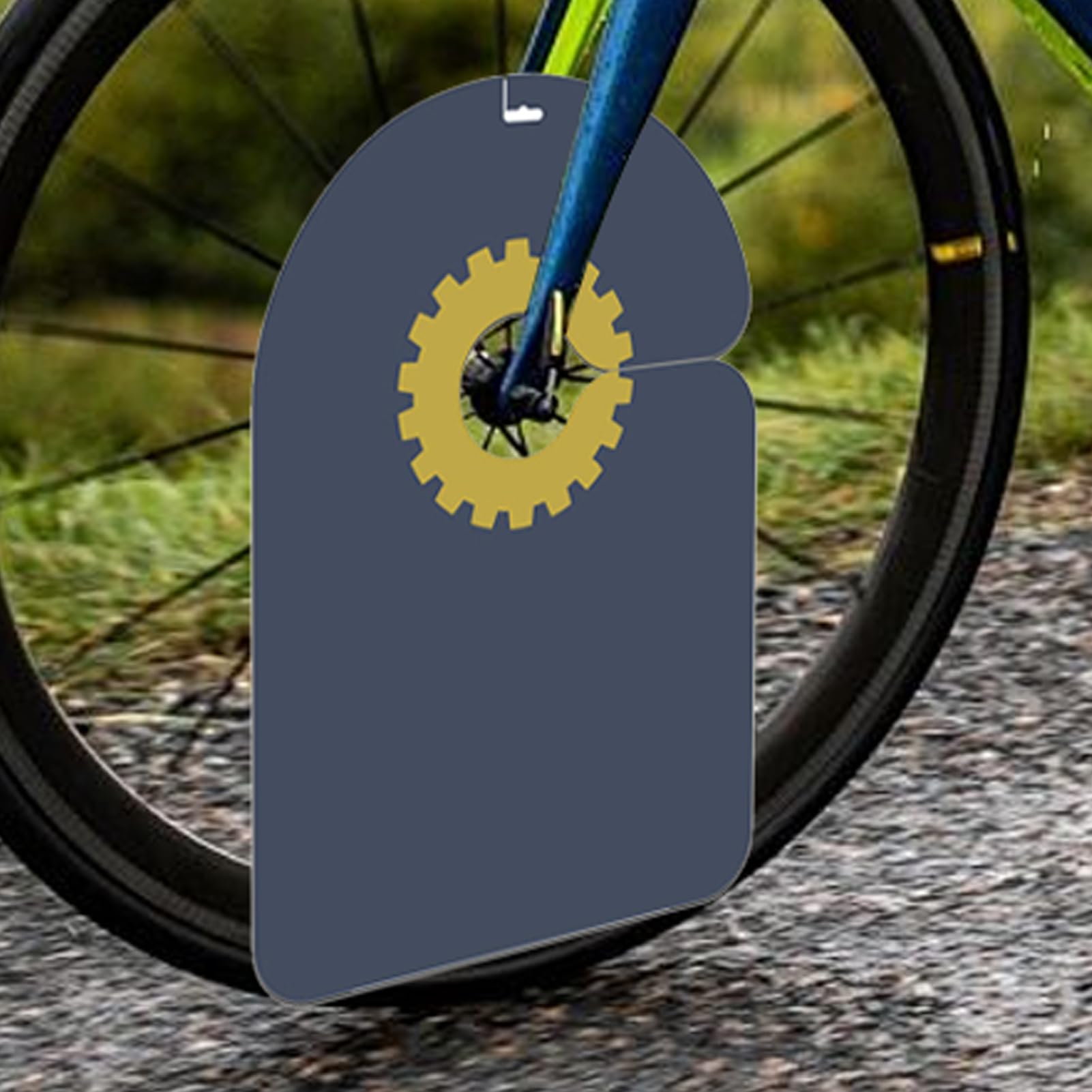 Coperchio Di Protezione Del Rotore Bici, Copertura Per Freni A Disco Bici In PVC, Protezione Antiolio E Sporco Per Ruote, Paratia Antirumore Per Freni, Adatta A Tutti I Tipi Di Disco, 51x33cm