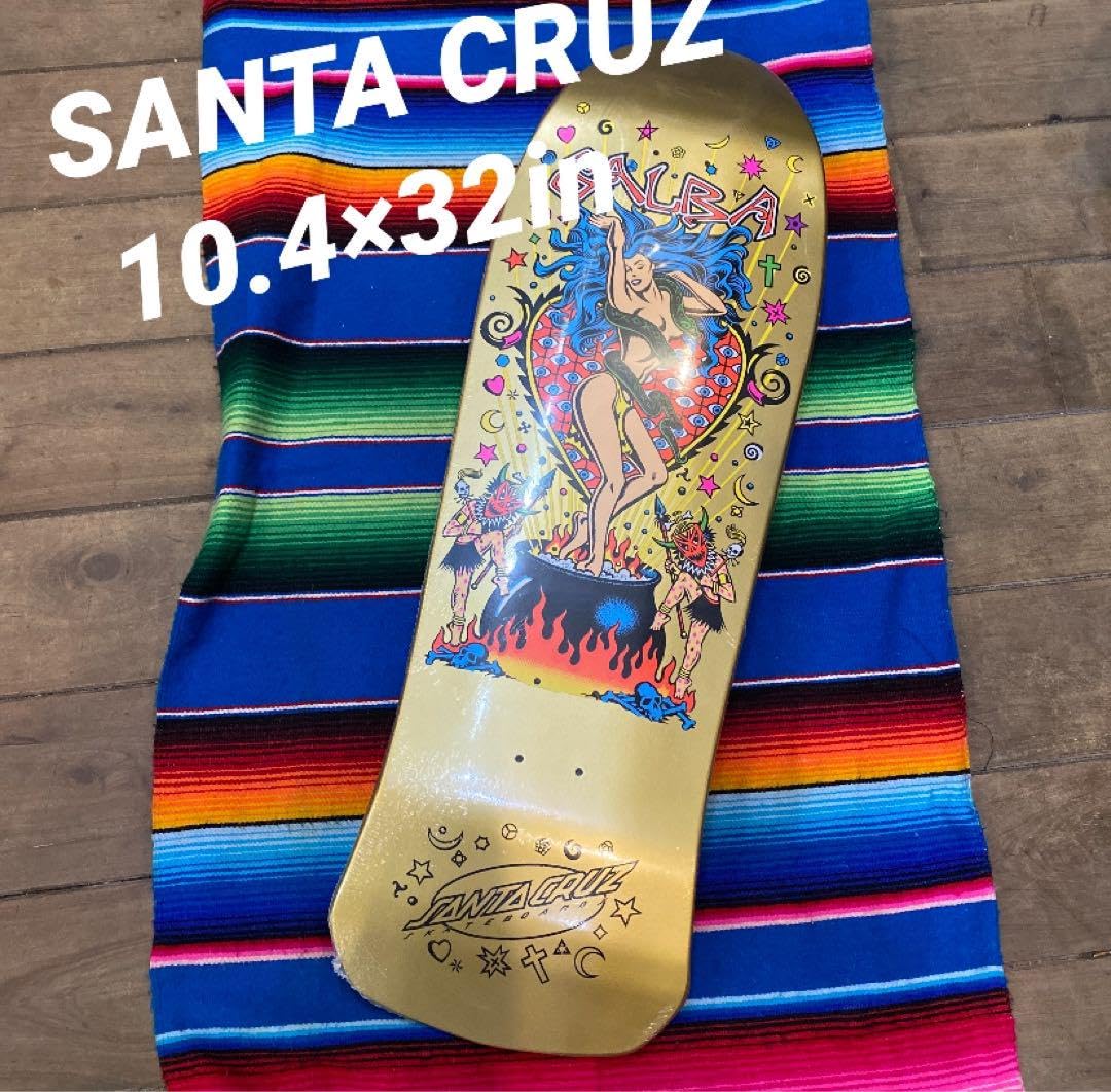 Amazon.co.jp: SANTA CRUZ SALBA WITCH スケートデッキ : Toys & Games