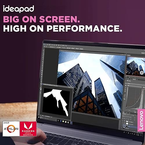 Miniatura 7 de Lenovo IdeaPad, 20 GB de RAM, SSD de 1 TB, procesador AMD de doble núcleo, pantalla antirreflejos HD de 15.6 pulgadas, batería de larga duración de
