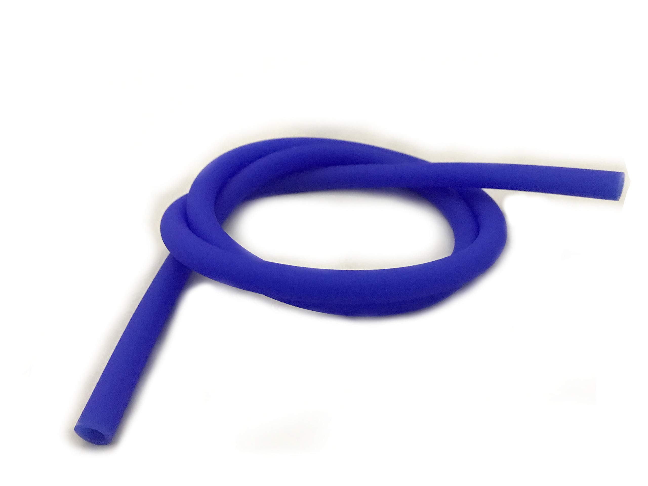 Shisha Water Pipe Hose | Silicone Soft Touch in Various Colours | Silicone Hose for Water Pipe | Approx. 1.50 cm Long (Blue)