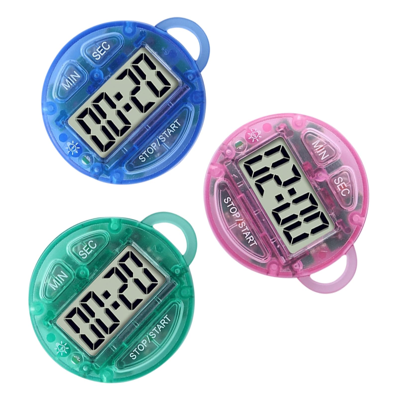 our fave LCD Timer with Sound Alert and Flashing Light Base Portable for Cooking Exams Experiments Loud Beep Alarm Timer