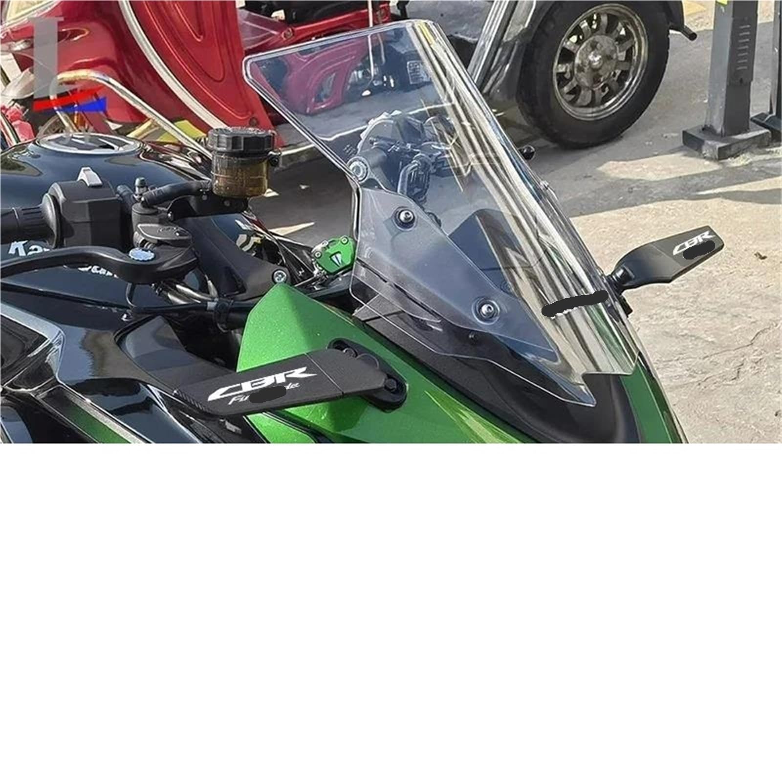Specchietto Retrovisore Fisso CNC per CBR600RR, CBR1000RR, CBR250RR, CBR 600, 954, 1000 RR, CBR 650R, 500R(D)