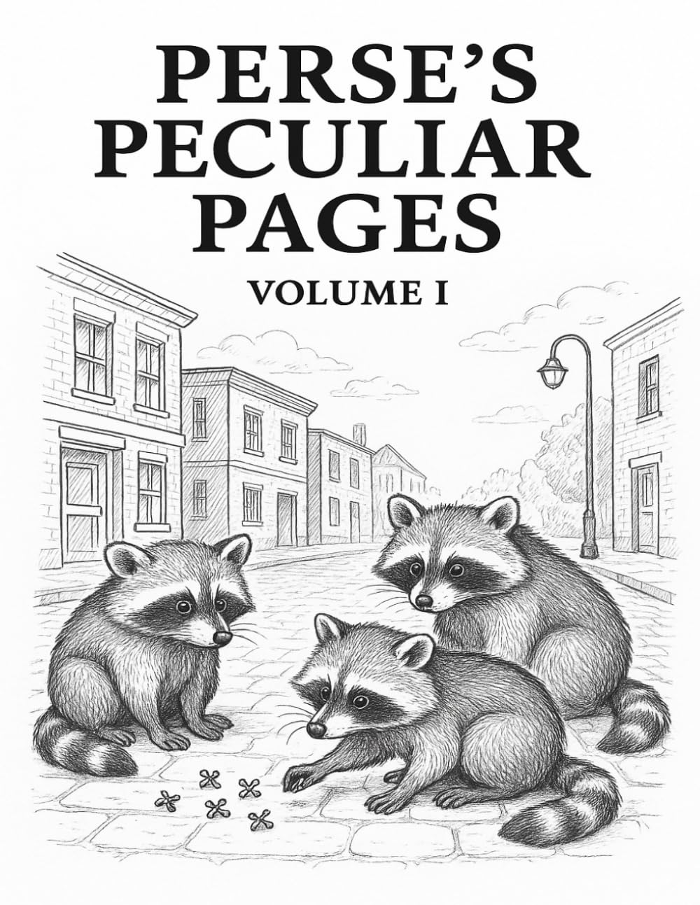 Perse's Peculiar Pages: Adult Coloring Book: Volume 1