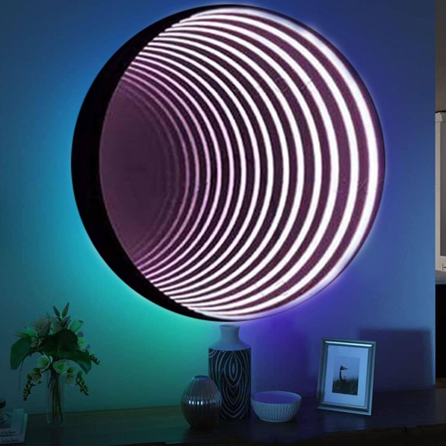 Amazon.com: Infinity Mirror, Infinity Mirror Sensory Tunnel Night