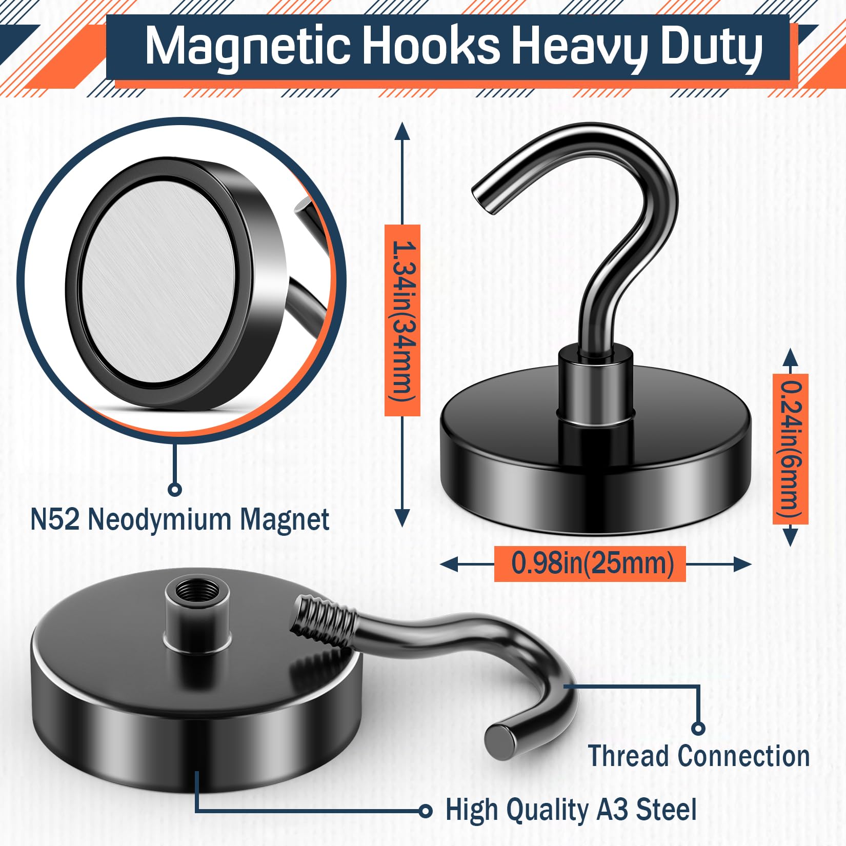 FINDMAG Magnetic Hooks - Cruise Cabin Storage -7 FINDMAG Magnetic Hooks - Cruise Cabin Storage -7