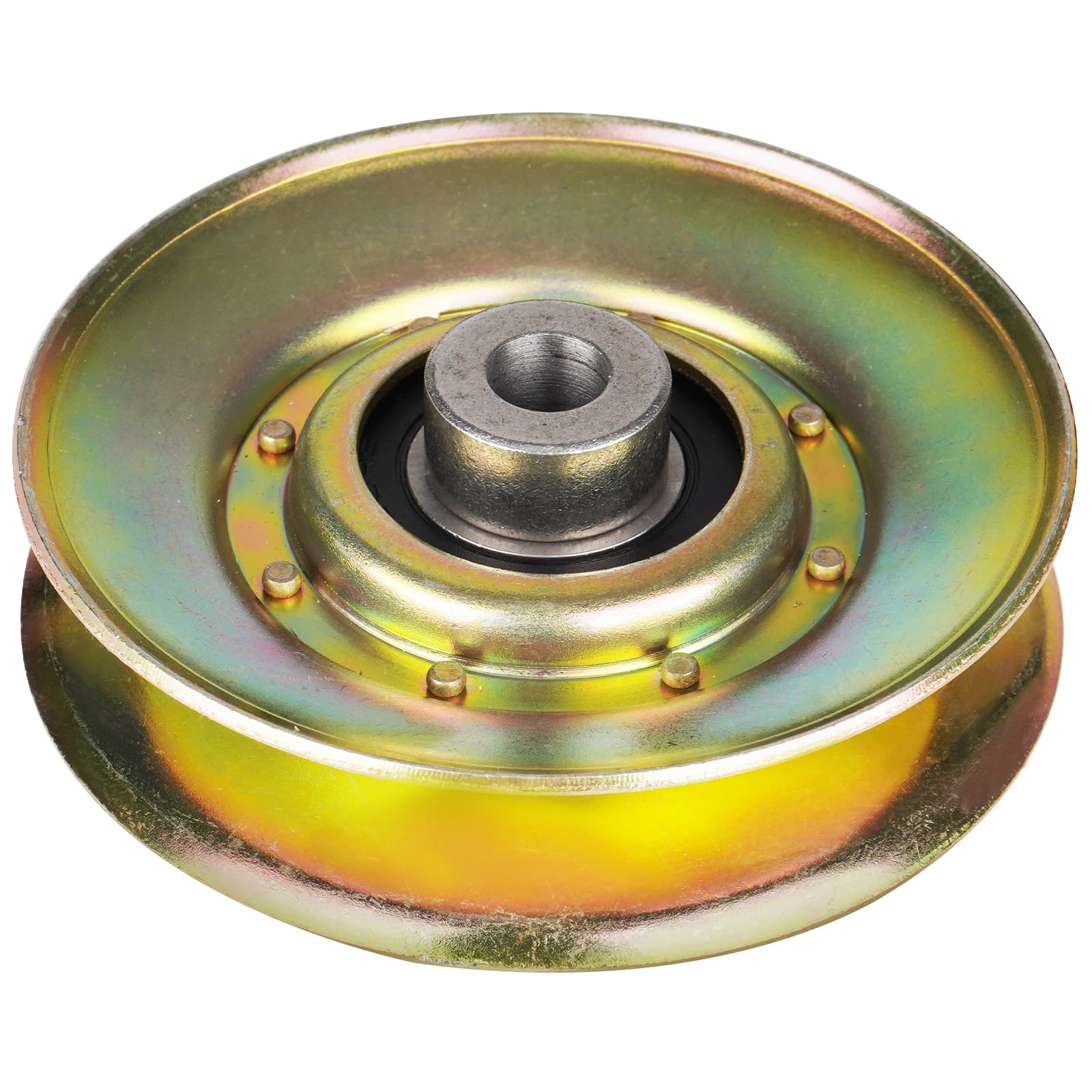 ILONPA Polea tensora en V para AYP 127783 139245 532139245 Husqvarna 532127783 532139245 GT200 GT160 LT120 LT1538 YTH2042 YTH1746 YTHTH1746 2448