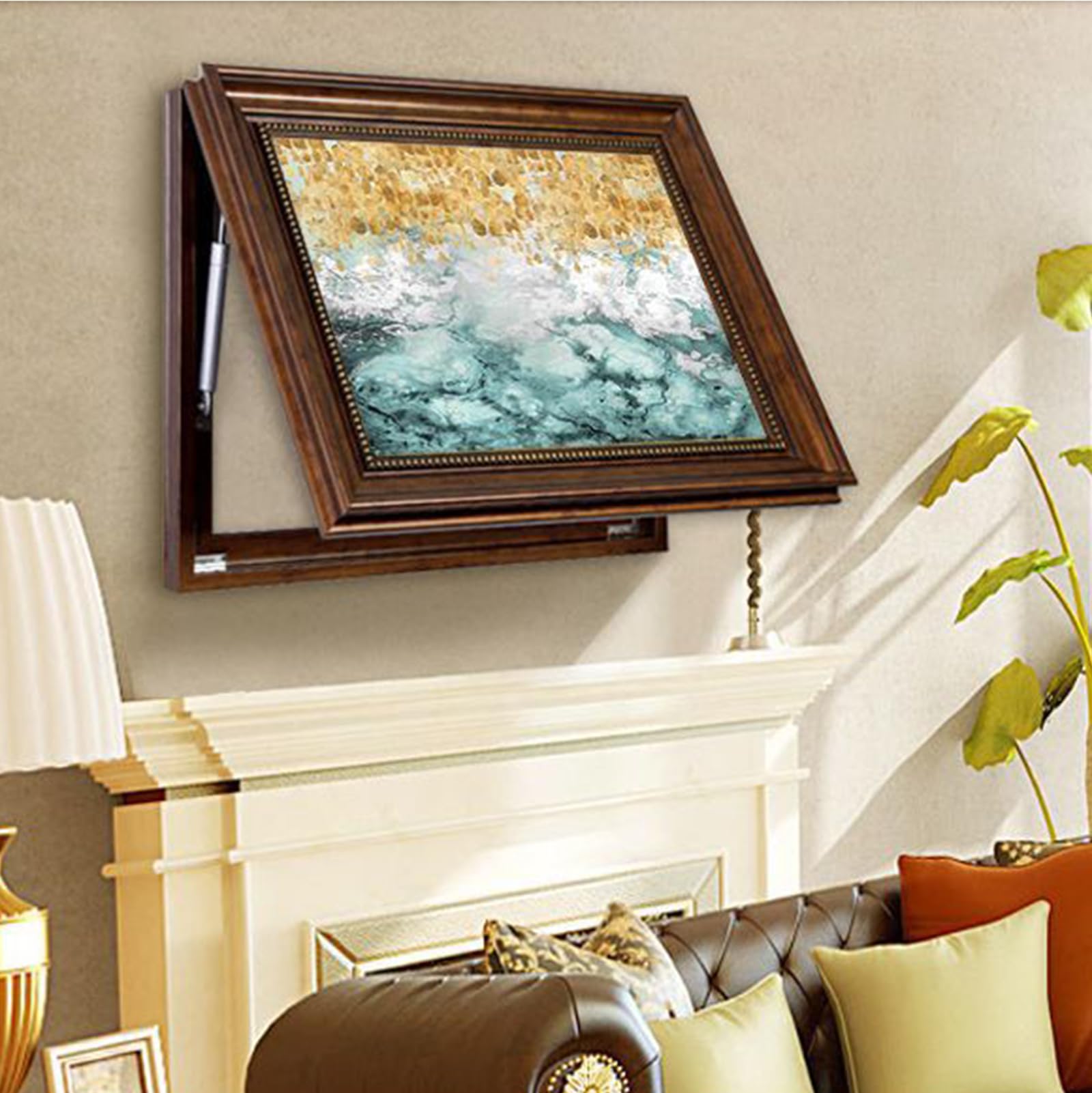 C,40X50cm, Copertura Quadro Elettrico Decorativa Nascondi Contatore creatività Semplice Quadri Copri Contatori Elettrici da Parete Quadro Decorativo Scatola di Distribuzione