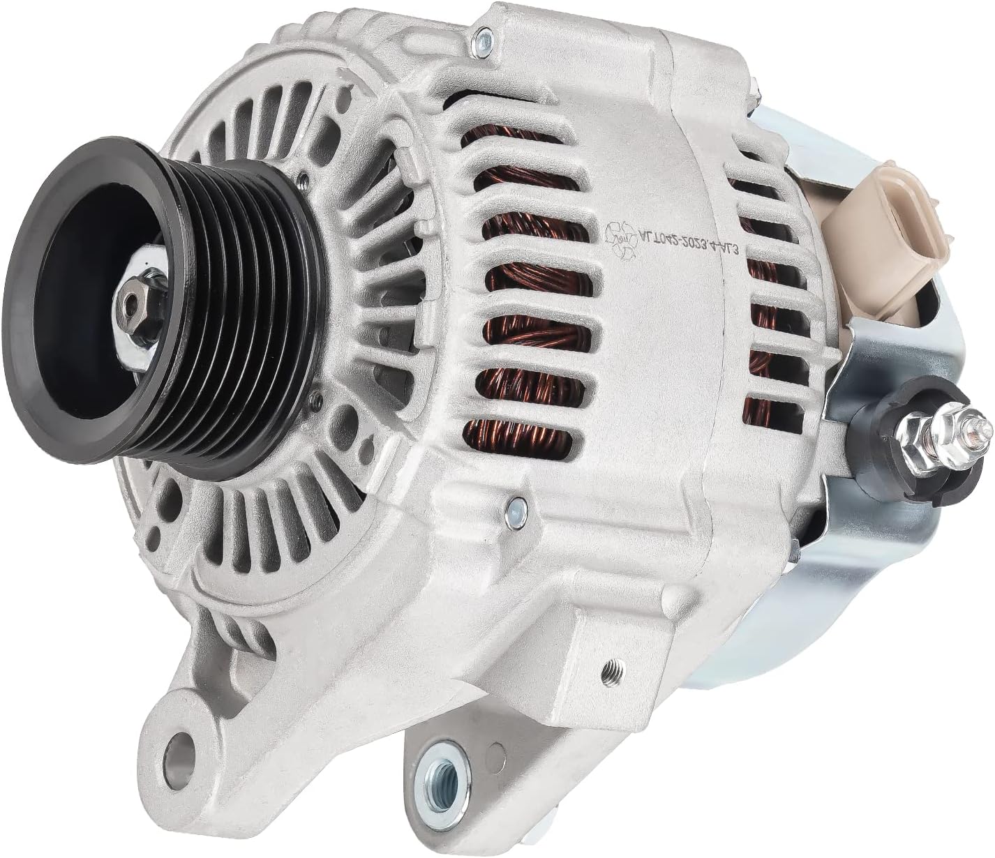 New Alternator 80Amp for Toyota Camry 2.4L 2002-2003, for Toyota Solara 2.4L 2002-2003, for (Manual trans.) Toyota Rav4 2.0L 2.4L 2001-2005 Replace# 13957 AND0274 102211-2120 400-52105 27060-0H010