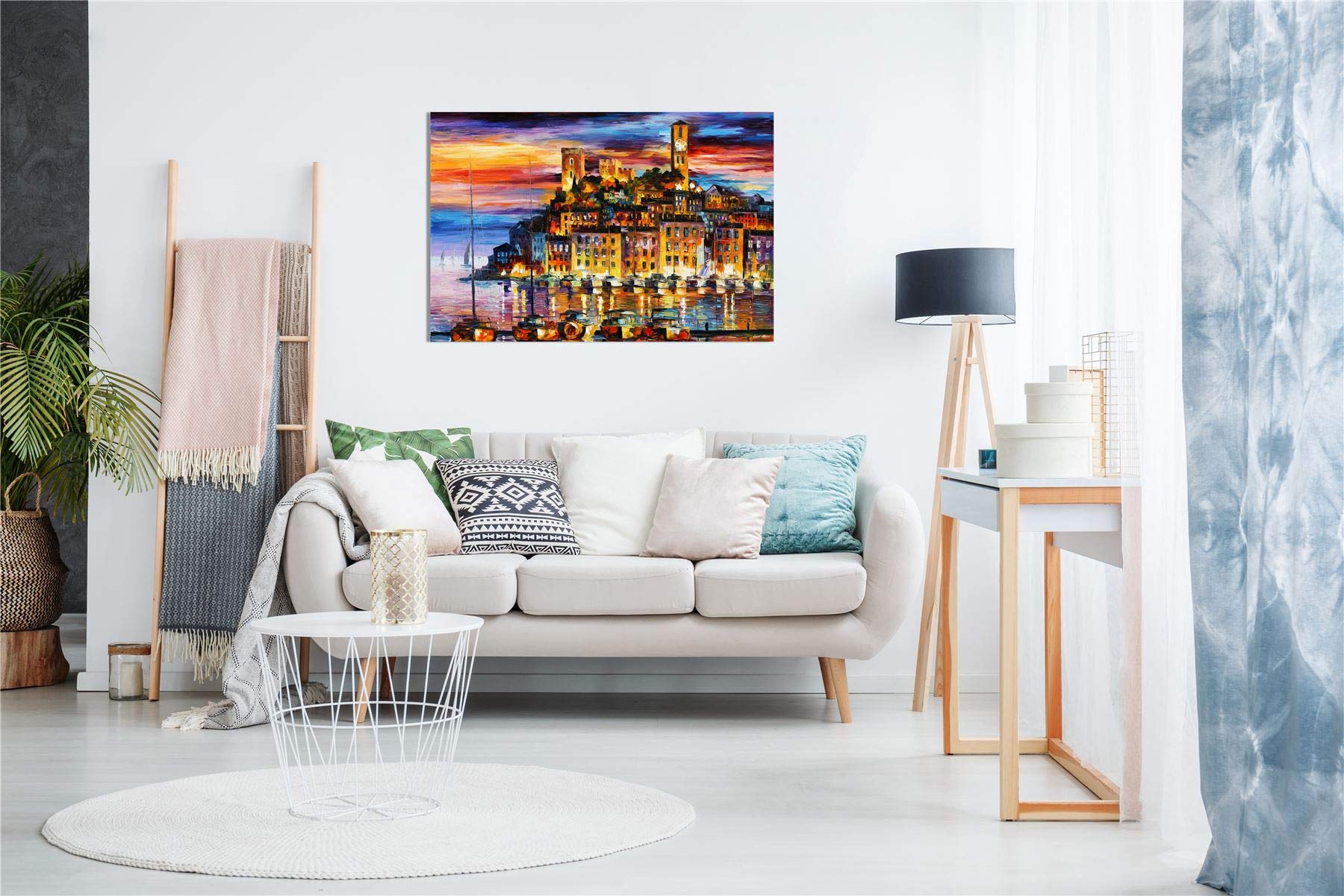 Leonid Afremov Ölgemälde auf Leinwand abstrakt 76x51 cm