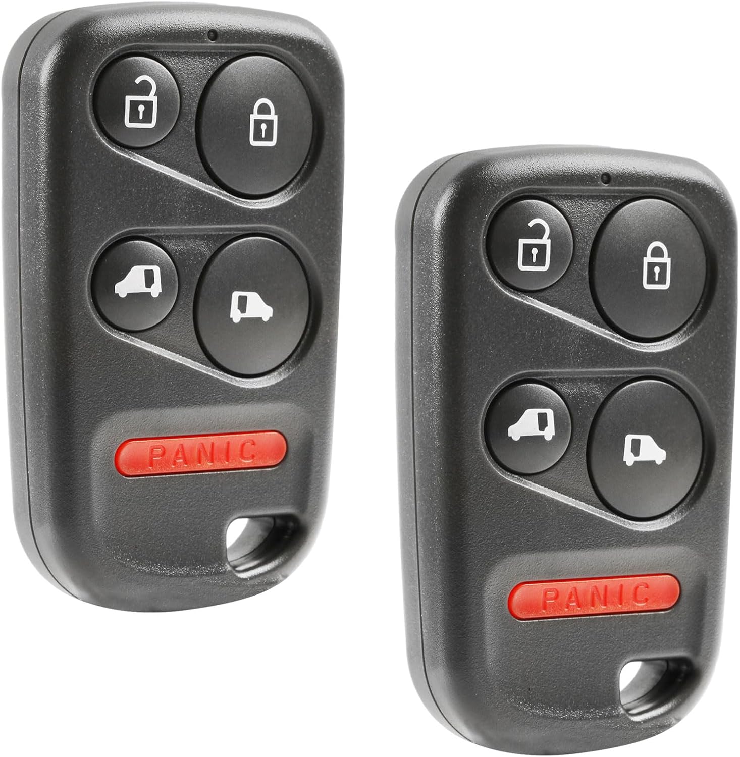 Car Key Fob Keyless Entry Remote fits 2001 2002 2003 2004 Honda Odyssey (OUCG8D-440H-A), Set of 2