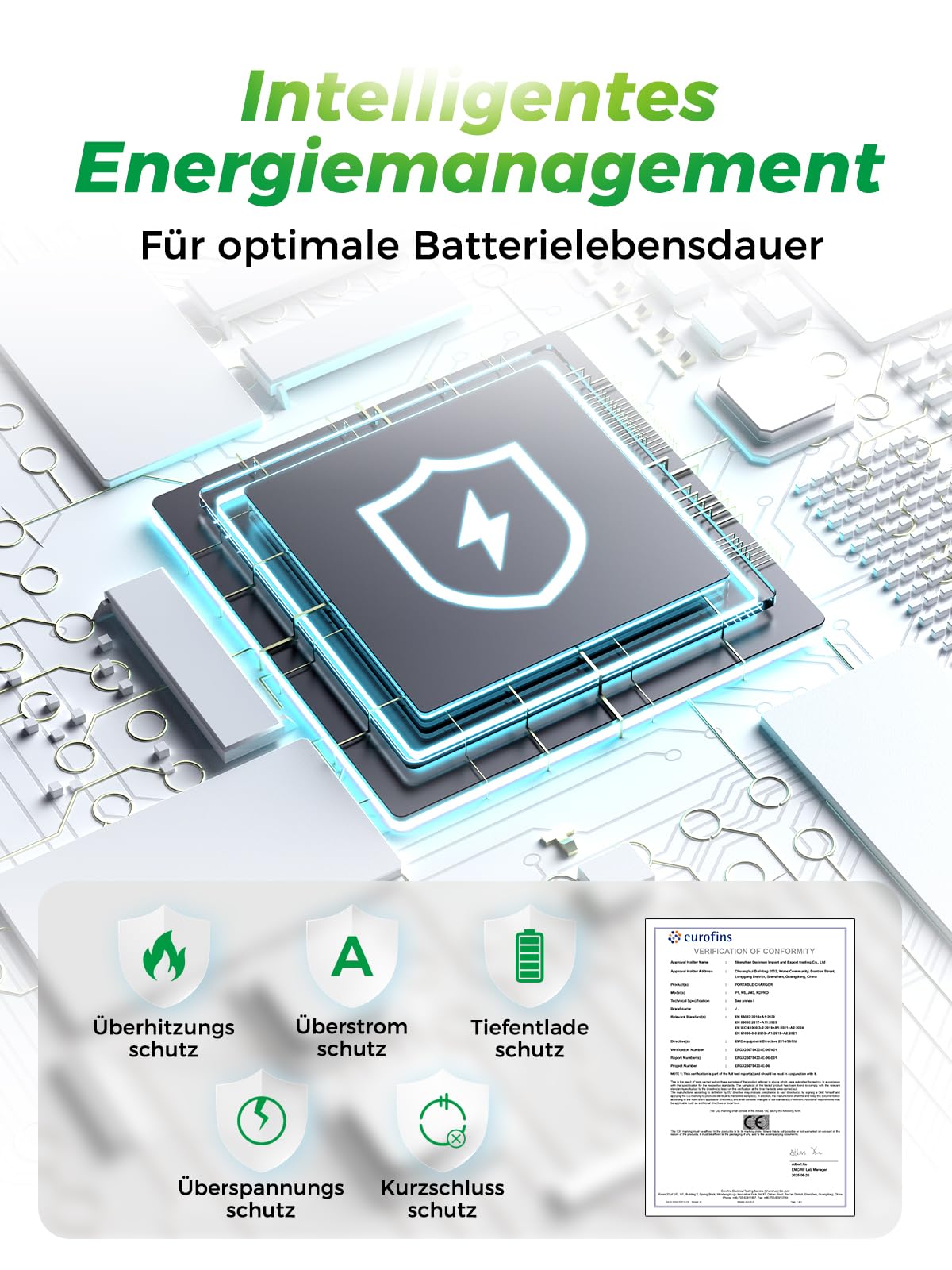 Power Bank, 30% Größere Kapazität 26800mAh Powerbank mit 3-in-1 Kabel, LED Display, Schnellladen USB-C, Reise-Essential Externer HandyAkkus für iPhone 17/16/15, Samsung S26/S25/S22, Xiaomi,Schwarz