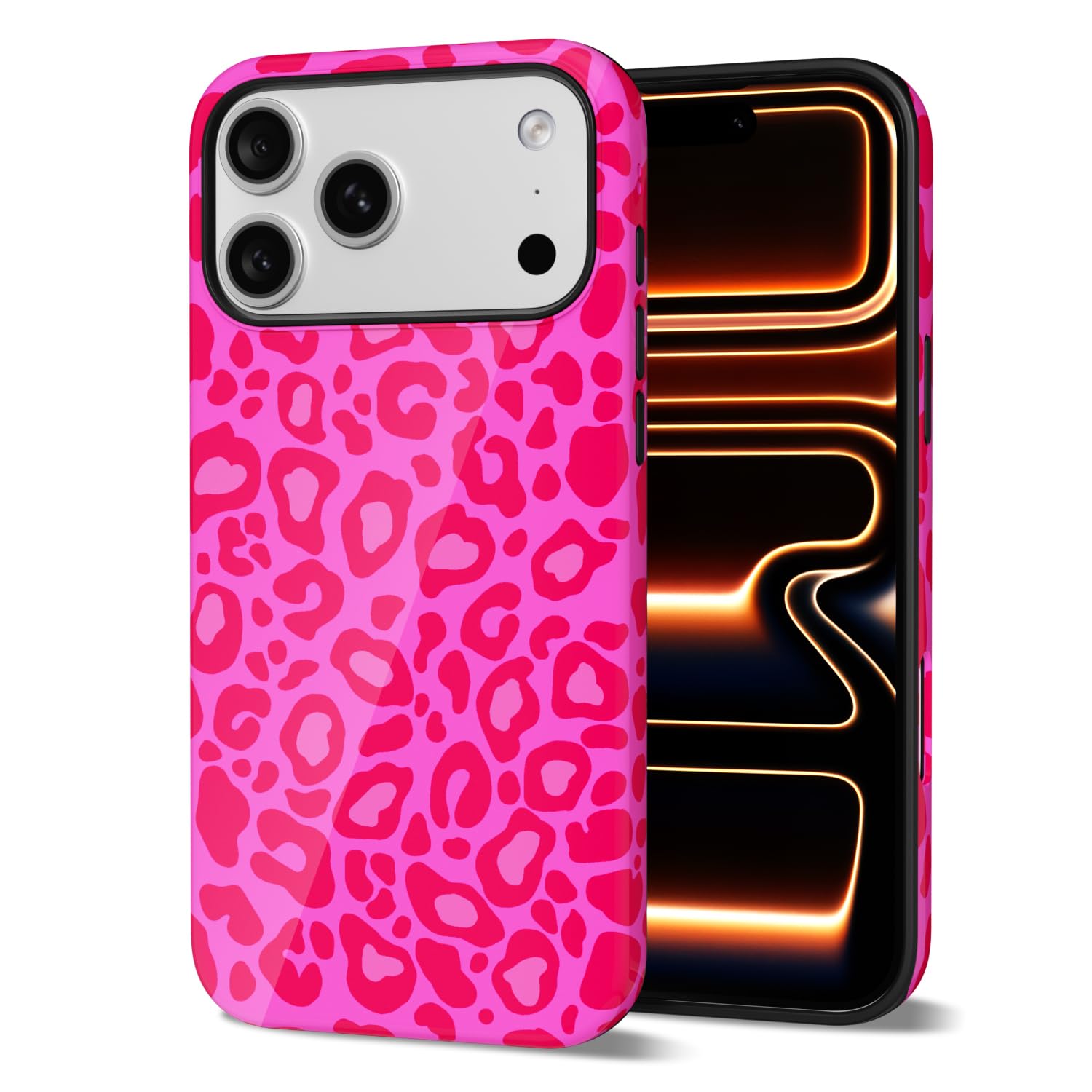 Coque iPhone 17 Air léopard Svanove : protection rigide tendance pour femme