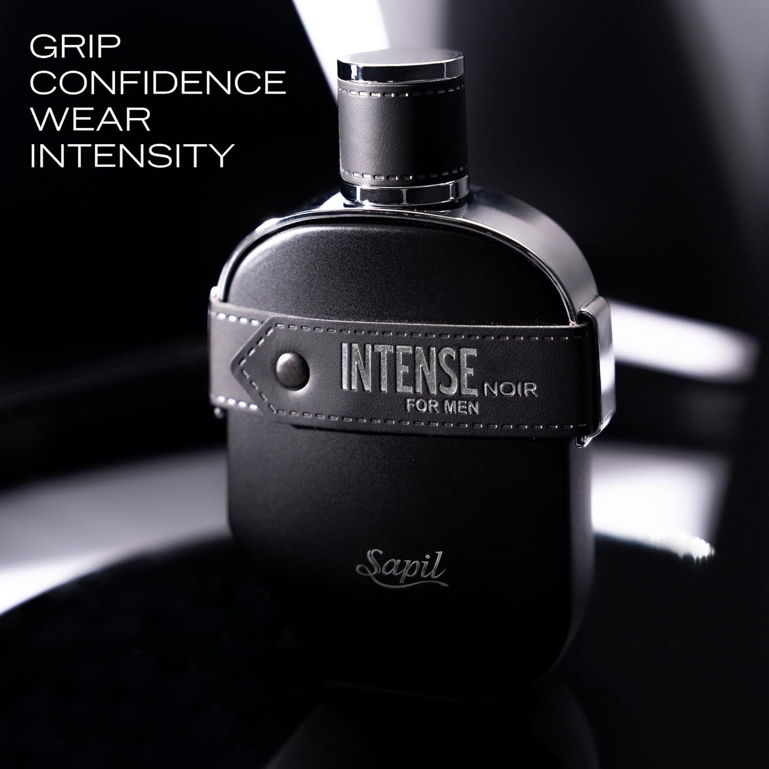 Sapil Intense Noir & Bound Men’s Cologne Gift Set - Long-Lasting Aromatic-Ambery & Spicy-Woody EDT Duo - Bold Citrus, Leather, Mandarin, Cardamom - 3.4 oz Each - Image 3