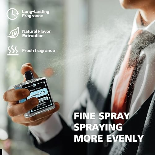 Miniatura 4 de Her Ioss - Colonia de feromonas para hombres, colonia Hypnosis 2.0 para hombres, colonia de hipnosis infundida con feromonas, mejora la atracción,