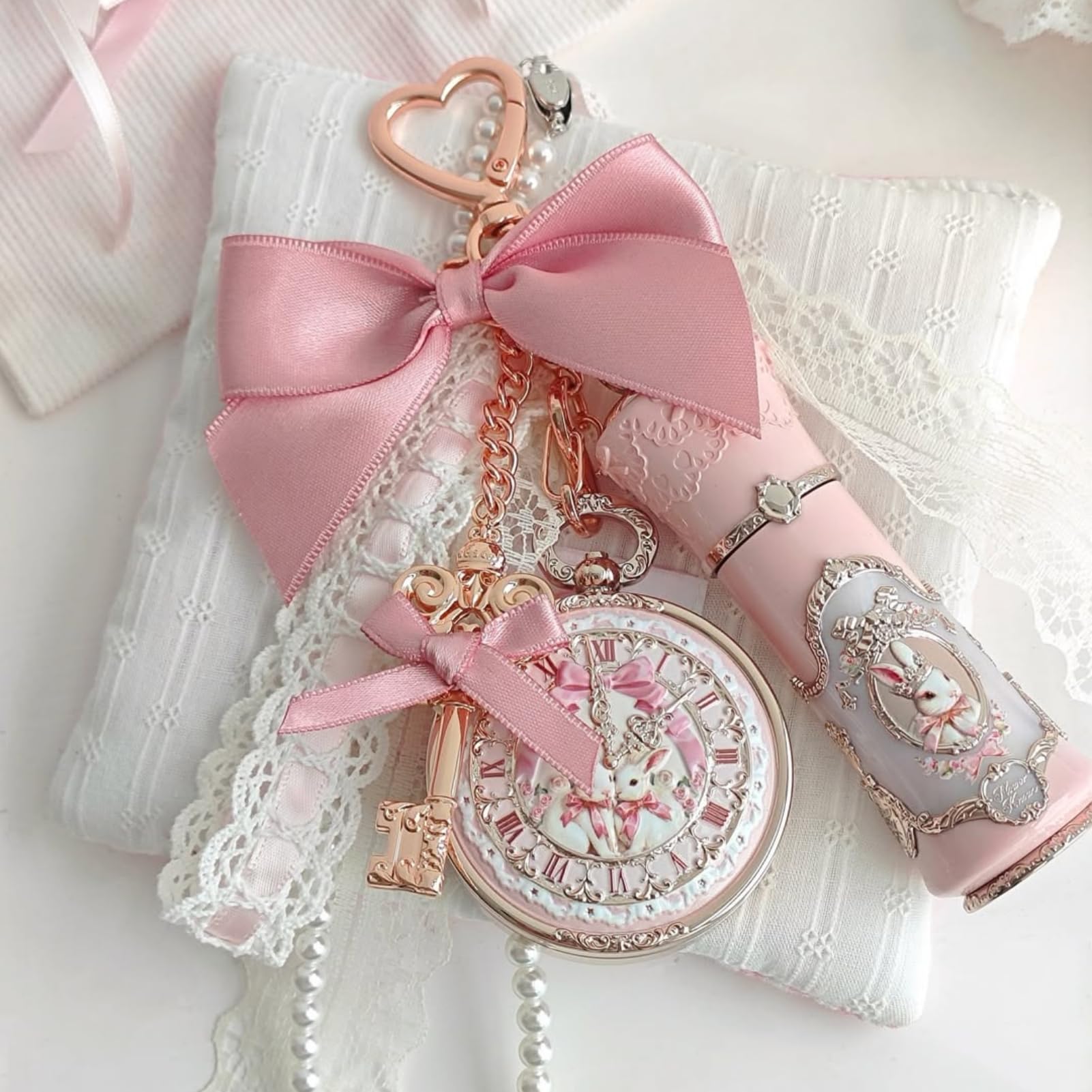 Amazon.com: Flower Knows Bunny Garden Lip Balm Bag Charm,Hydrating