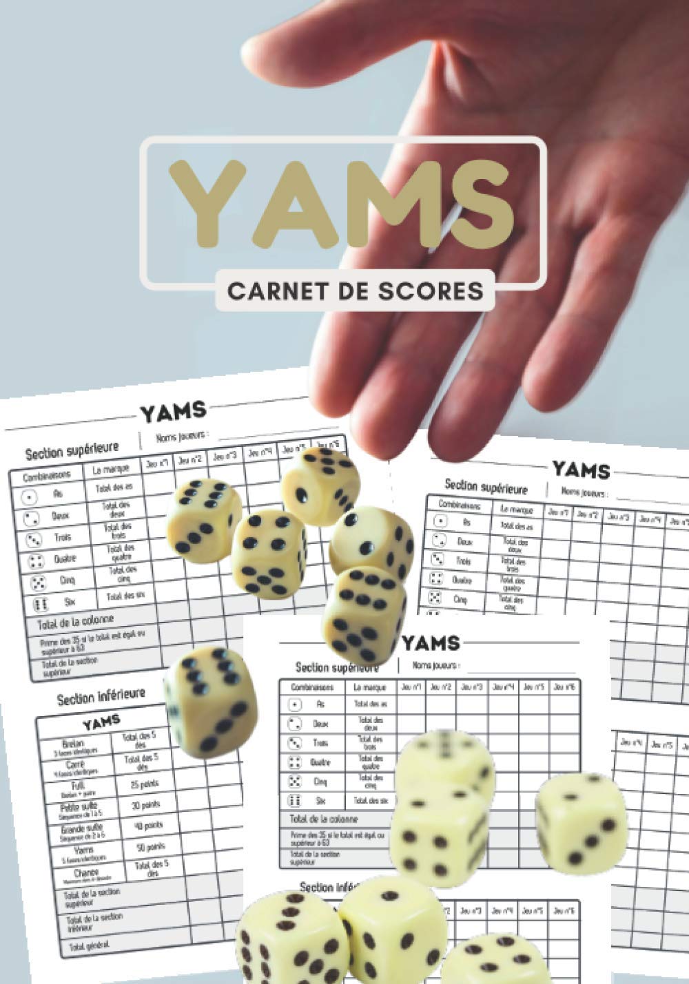 Buy YAM'S de Scores Cahier de scores yams à remplir pour tenir