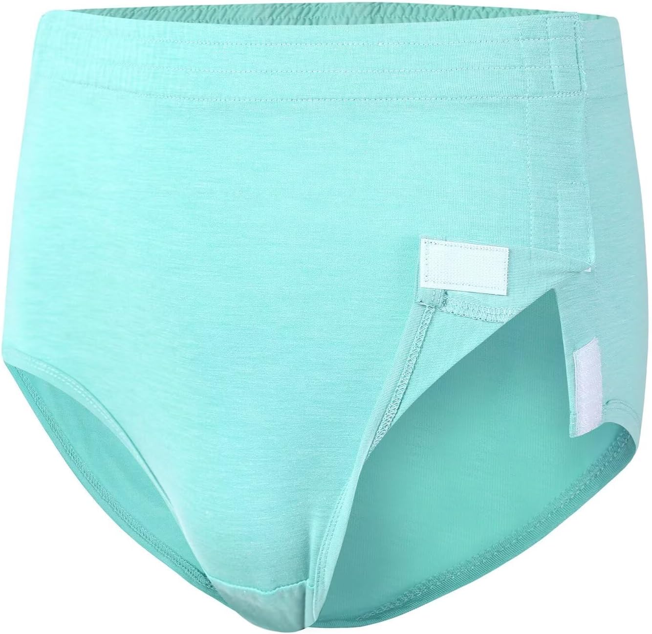 Landofgenie Tear-Away Pants with Hook & Loop Closure, Easy Care Underwear for Seniors & Bedridden Patients, Unisex Incontinence Briefs - Image 7